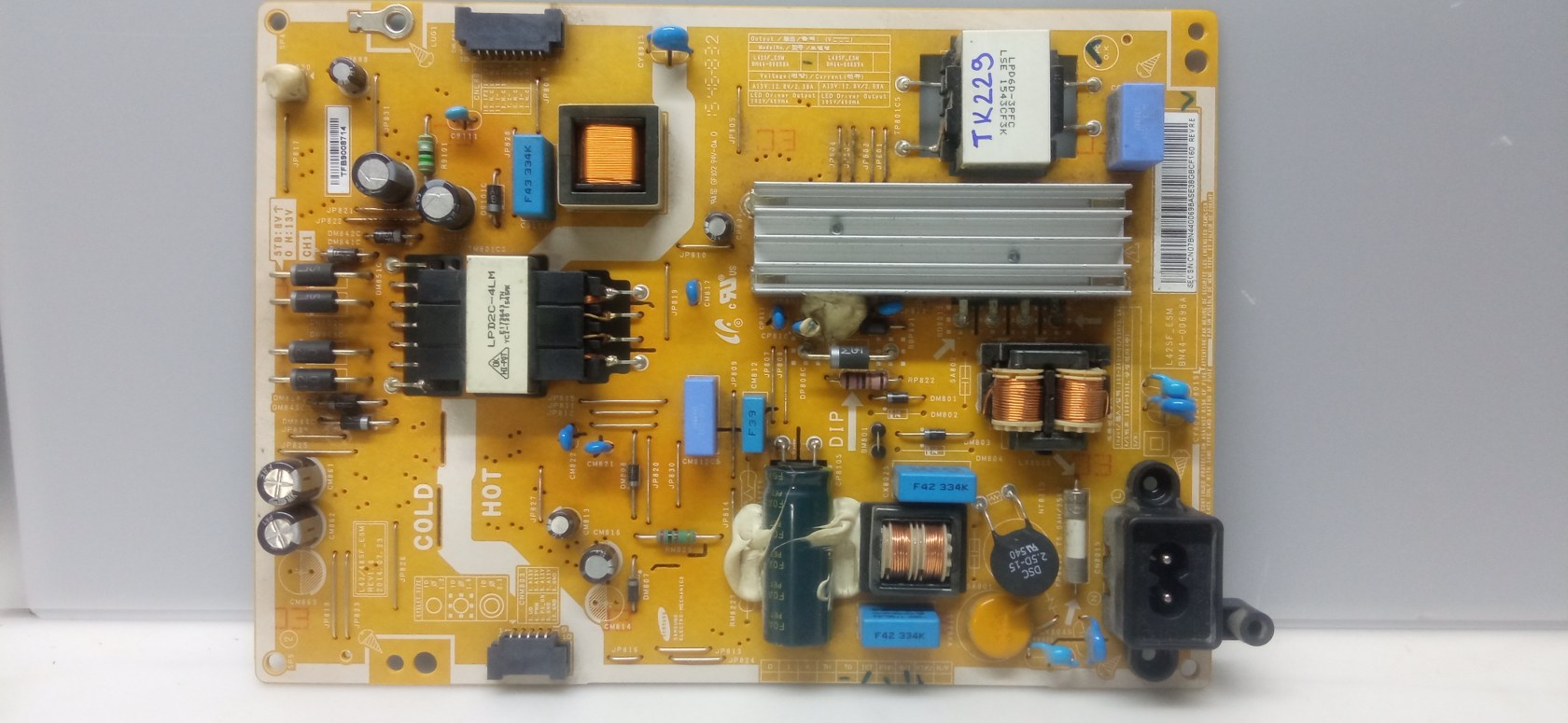 TK229 SAMSUNG UE40J5100AWXXH POWER L42SF_ESM BN44-00698A